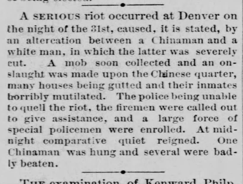 Thumbnail for A Serious Riot Occurred at Denver