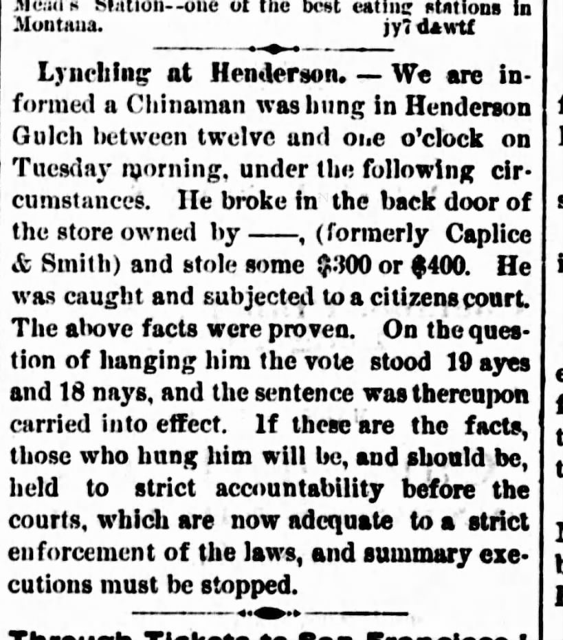 Thumbnail for Lynching at Henderson.