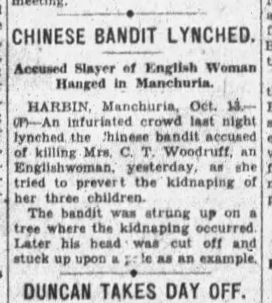 Thumbnail for Chinese Bandit Lynched