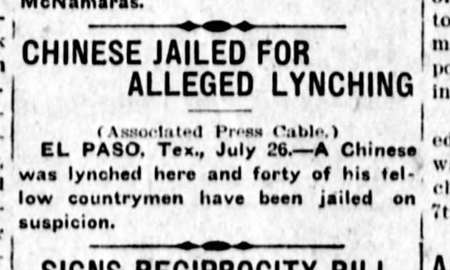 Thumbnail for Chinese Jailed for Alleged Lynching