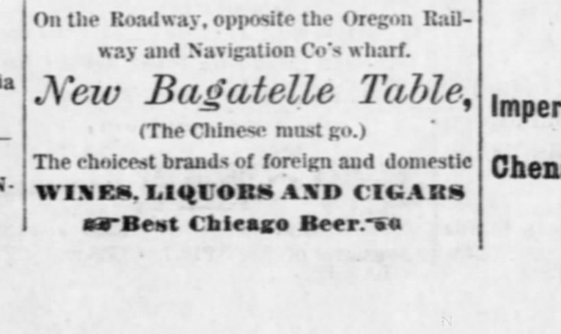 Thumbnail for Ad: Wines, Liquors, and Chinese Must Go