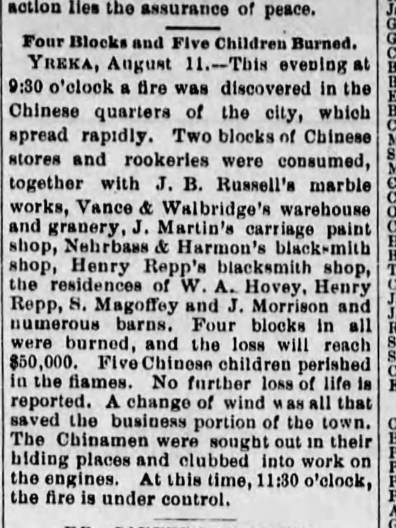 Thumbnail for Four Blocks and Five Children Burned