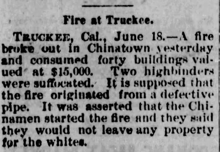 Thumbnail for Fire at Truckee