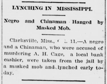 Thumbnail for Lynching in Mississippi