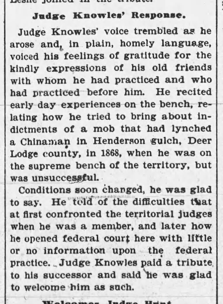 Thumbnail for Judge Knowles' Response